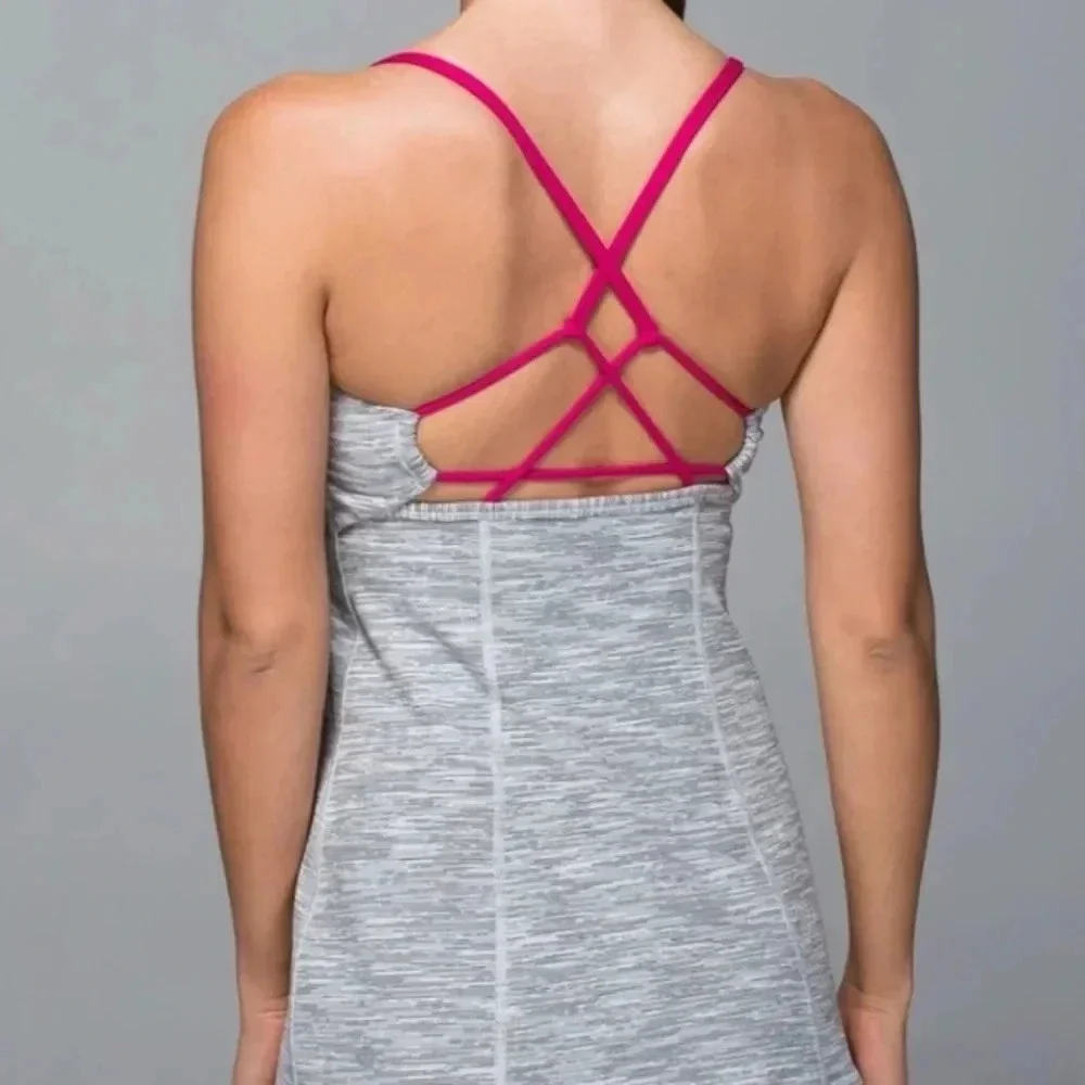 Lululemon dancing warrior strappy tank top
